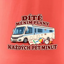 Dítě měním plány každých pět minut integrovaný obytňák