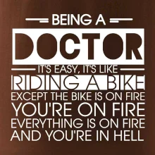 Being a doctor - bike