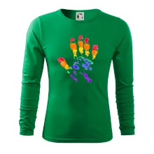LGBT hand print