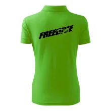 Freedive - nápis s potápěčem