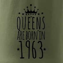 Queens are born in 1963
