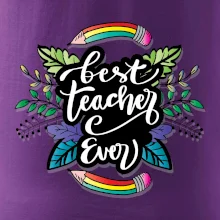 Barevné tužky best teacher ever