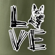 Německý ovčák love