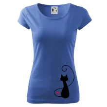 Zamilovaná kočka zpředu