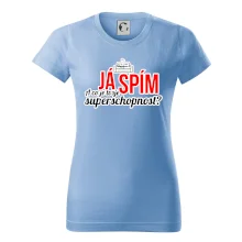 Já spím - tvoje superschopnost? rovný nápis Já spím - tvoje superschopnost? rovný nápis