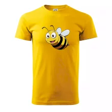Parové triko - Včela a květina
