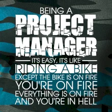 Being A Project Manager - bike