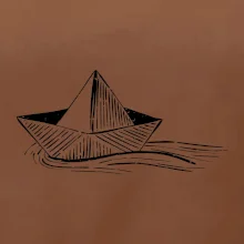 Letní romance - papírová loďka