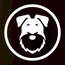 Knírač v  kolečku velký