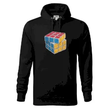 Rubikova kostka kreslená