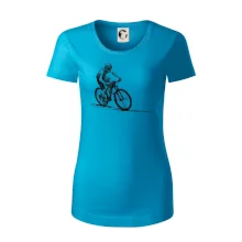 MTB kreslený cyklista MTB kreslený cyklista