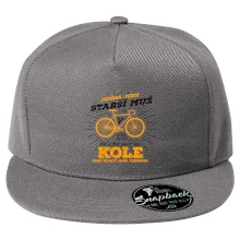 Starší muž - cyklista silniční kolo