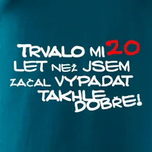 Trvalo mi 20 let než jsem začal vypadat takhle dobře