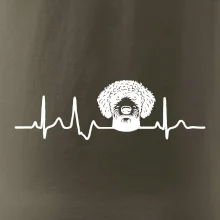 Lagotto romagnolo hlava EKG