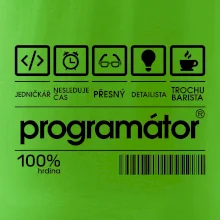 Čárový kód - programátor