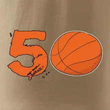 Basketball kulaté narozeniny 50