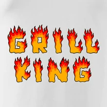 Grill King ohnivý nápis
