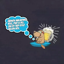 Žádnou malinovku, ale pivo