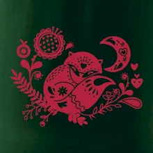 Folklor - liška spící