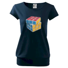 Rubikova kostka kreslená