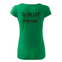 To-Do List - Nothing
