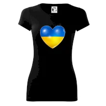 Ukrajina srdce vlajka