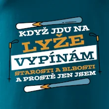 Když jdu na lyže, vypínám starosti