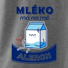 Mléko má na mě alergii