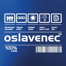 Čárový kód - Oslavenec Čárový kód - Oslavenec