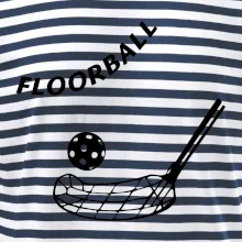 Floorball nápis šikmo