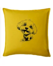 Černobílá karikatura Bišonek