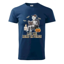 Let me read in peace