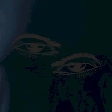 Párovy motiv - oko přimhouřené