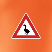 Dopravní značka - Pozor husa
