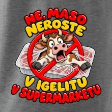 Maso neroste v igelitu v supermarketu