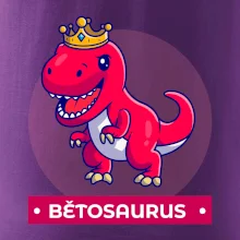 Dinosauří jména - červený dinosaurus