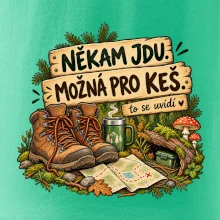 Někam jdu možná pro keš turistické boty