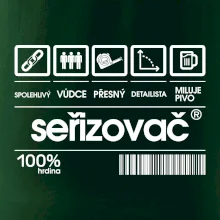 Čárový kód - seřizovač