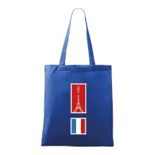 Paříž známka barevná