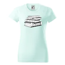 Knihy černobílé na sobě