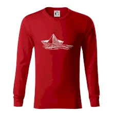 Letní romance - papírová loďka