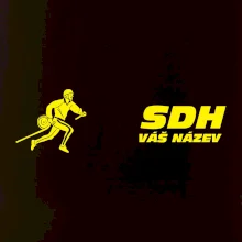 Hasičský sport SDH + váš název ŽLUTÁ