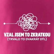 Vzal jsem to zkratkou