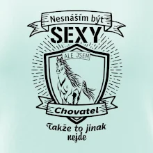 Nesnáším být sexy - chovatel koní erb