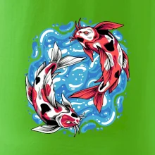 Yin & Yang Koi kapr - červený
