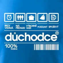 Čárový kód důchodce