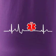 EKG rescue červená hvězda