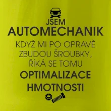 Automechanik - optimalizace