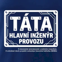 Táta hlavní inženýr provozu