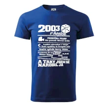 2003 v kostce